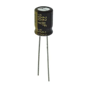 22UF 100VAC CONDENSATEUR CHIMIQUE