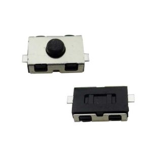 BOUTON POUSSOIR MICRO SWITCH FERME NOIR MINIATURE