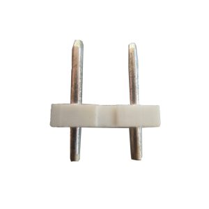 CONNECTEUR  MALE A SOUDER 2 PIN