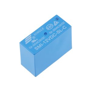 SMI-12VDC-SL-C SONGLE RELAIS 10A 1RT 250VAC