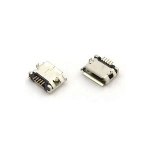 CONNECTEUR MICRO USB MINIATURE  SIMPLE A SOUDER SUR CARTE (MALE)