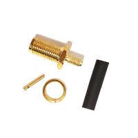 CONNECTEUR RP-SMA FEMELLE A SERTIR POUR RG174  (MALE PIN)