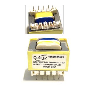 TRANSFORMATEUR SOUDABLE INP: 220V-240V (YEL/YEL) OUT: 12V-10W (BLUE/BLUE)