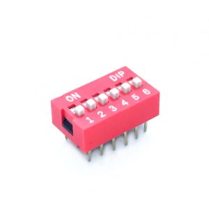 DIP SWITCH 6 PINS