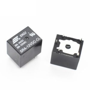 SRA-12VDC-CL SONGLE RELAIS A BOBINE 12V 20A 5 PATTES