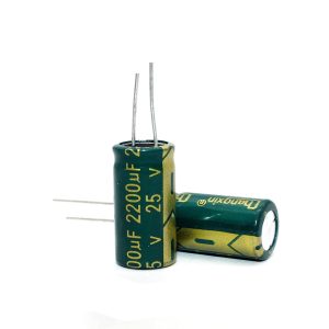 2200UF 25V CONDENSATEUR CHIMIQUE