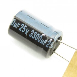 3300UF 25V CONDENSATEUR CHIMIQUE