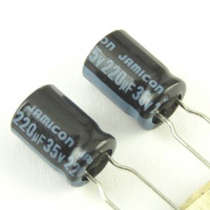 220UF 35V CONDENSATEUR CHIMIQUE