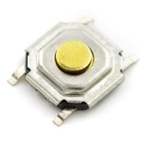 SKQGAFE010/JK/TP/ROH MICRO SWITCH BOUTON POUSSOIR TETE CUIVRE (5 PCS)