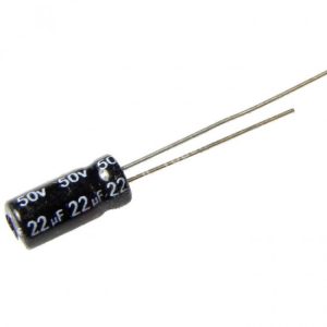 22UF 50V CONDENSATEUR CHIMIQUE