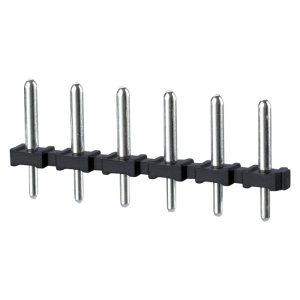 BARRETTE MALE 1X6 PINS NOIRE