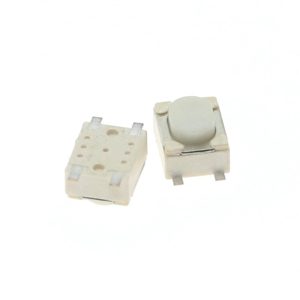 SW-10 BOUTON POUSSOIR EN MÉTAL INTERRUPTEUR A PIED PLIE SMD