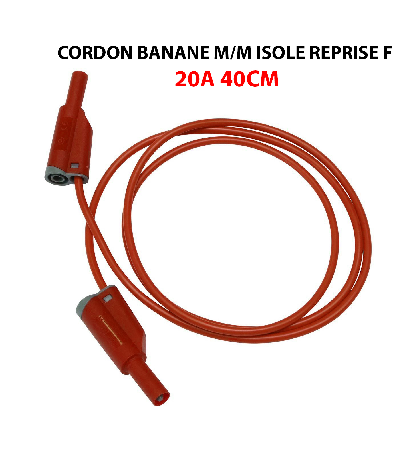 CORDON BANANE M M ISOLE REPRISE F 20A 40CM