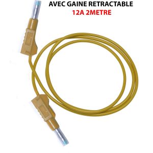 CORDON BANANE M/M REPRISE AVEC GAINE RETRACTABLE 12A 2METRE