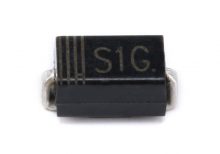 S1G DIODE (1A 600V)  3µS BOITIER SMA/SMD