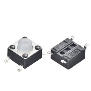BOUTON POUSSOIR SMD TETE SILICONE 6*6*5 160 GRS