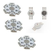 LED RGB + SUPPORT 3,2-3,4V 700MA (3 PCS)