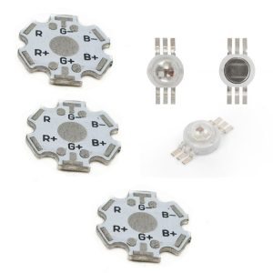 LED RGB + SUPPORT 3,2-3,4V 700MA (3 PCS)