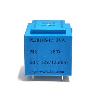 PE2818S-1/3VA (PRI:380V-SEC:12V/125mA)