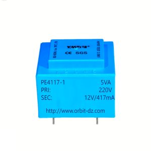 PE4117-1/5VA (PRI:220V-SEC:12V/417mA)
