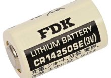CR14250SE 3V PILE LITHIUM NON SOUDABLE 1/2AA
