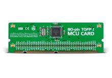 DSPIC80-PIN TQFP MCU CARD 1