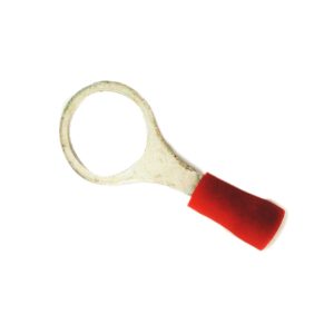 COSSE A ANNEAU ISOLEES ROUGE  :  FIL:  0,5MM -1,5