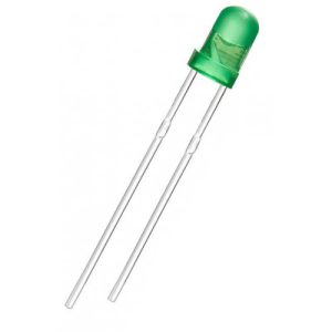 LED 3MM  VERTE / VERTE