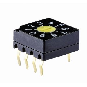 ROUE CODEUSE HEXADECEMAL BCD 0-9/A-F (16P) DRS3116