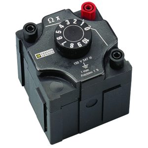RESISTANCE A DECADE CHAUVIN ARNOUX  100KR X10 . I MAX 2MA
