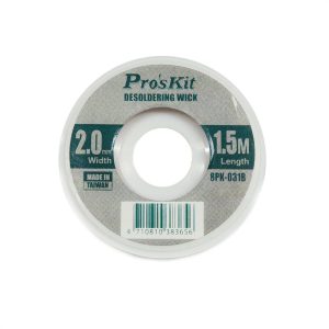 8PK-031B TRESSE A DESSOUDER 2MM/1,5M