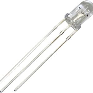 LED 3MM  BICOLOR 3 PATTE ROUGE VERT