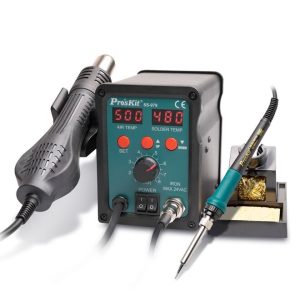 SS-979B STATION SOUDAGE AIR CHAUD+FER