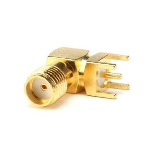 SMA FEMELLE  PCB A SOUDER (COUDE 90°)