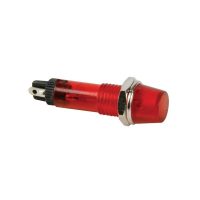 VOYANT LUMINEUX ROUGE PLASTIQUE 8MM 220V