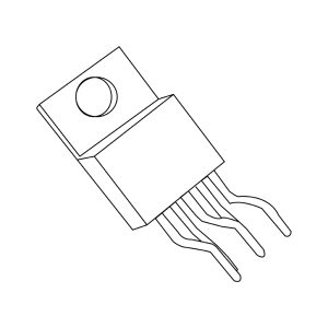 VIPER100 SMPS PRIMARY I.C TO-220-5 (used)