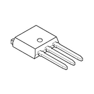 IRFU210 MOSFET N-CHANNEL 2,6A 200V TO-251 (used)