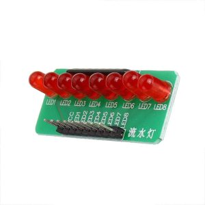 MODULE 8 LEDS 5MM ROUGE