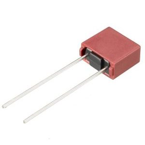 FUSIBLE PLASTIQUE CARRE T0,5A  250V