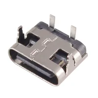 CONNECTEUR MICRO USB TYPE C COUDE 2 PINES