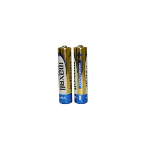 PILE MAXEL ALCALINE AAA / R03 1,5V  2PCS
