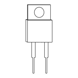 RHRP1560  DIODE SUPER RAPIDE 15A 600V TO-220 (USED)
