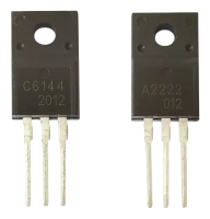 A2222 + C6144  KIT TRANSISTOR