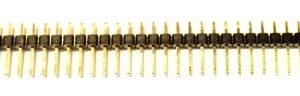 2211S-40G BARRETTE MALE DROIT DORE 1X40