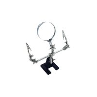 608-391A SUPPORT 3 MAINS AVEC LOUPE